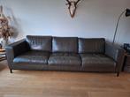 Leren bankstel en loveseat, Huis en Inrichting, Banken | Bankstellen, Ophalen, 250 tot 300 cm, Gebruikt, Driepersoons