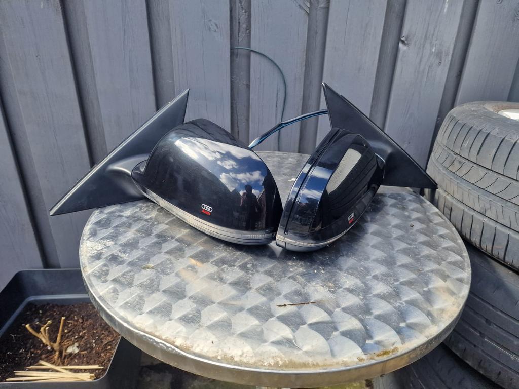 Audi A4 B8 Zijspiegels - Nette Staat, Auto-onderdelen, Spiegels, Ophalen, Gebruikt, Audi