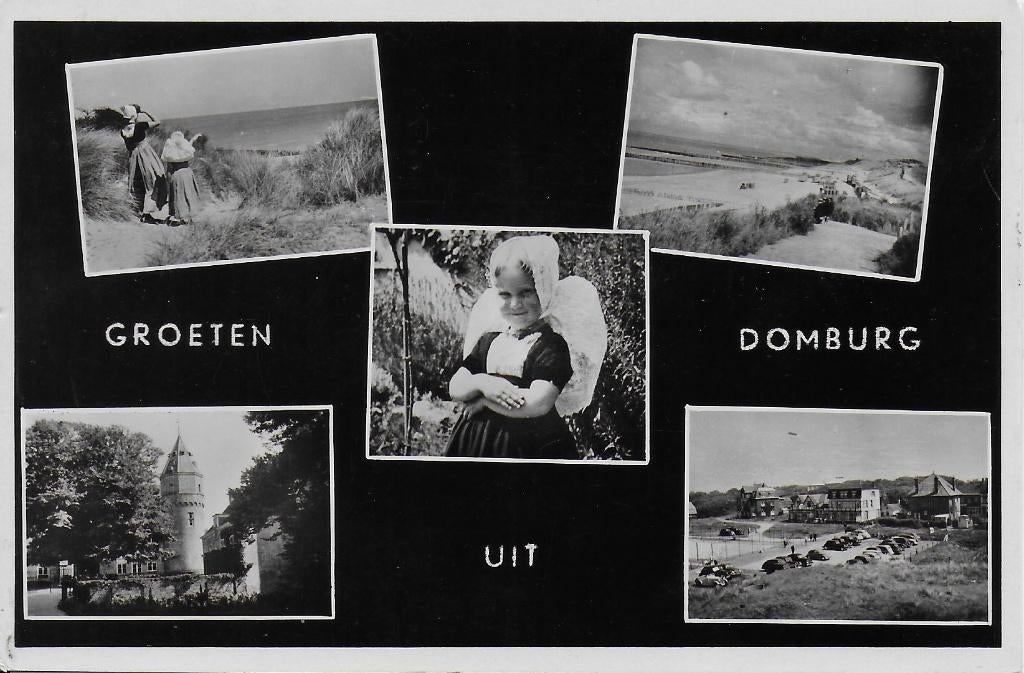 Limburg Gelopen Ansichtkaart ( A591 ), Verzamelen, Ansichtkaarten | Nederland, Ophalen of Verzenden, 1960 tot 1980, Gelopen, Zeeland