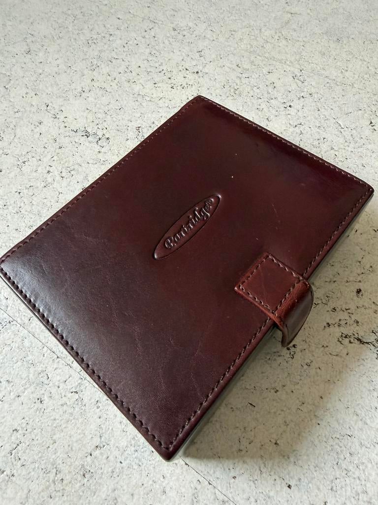 Partridge sieraden doos, Bruin, Nieuw, Leer, Ophalen