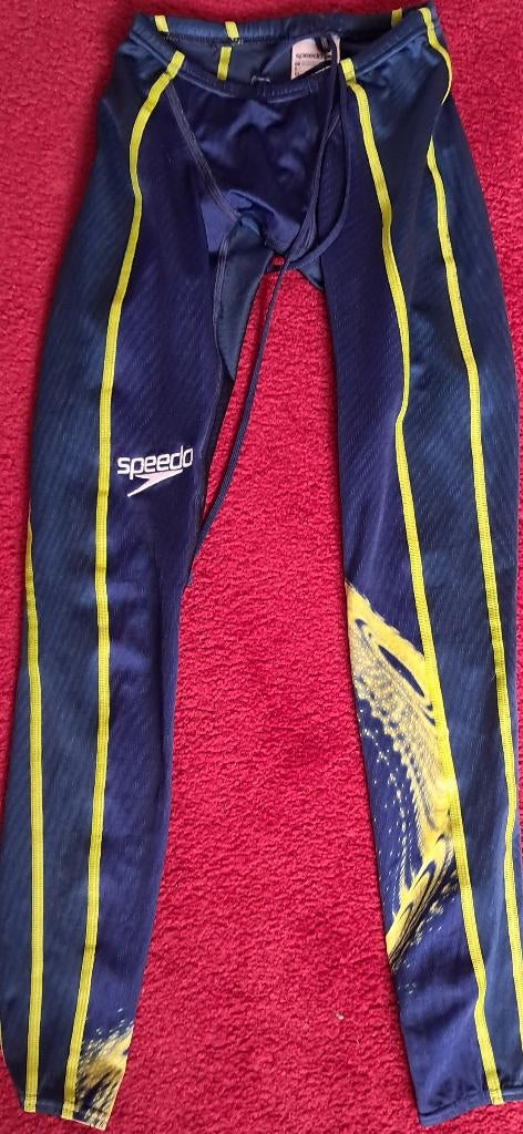 Wedstrijdzwembroek, Blauw, Overige typen, Ophalen of Verzenden, Zo goed als nieuw