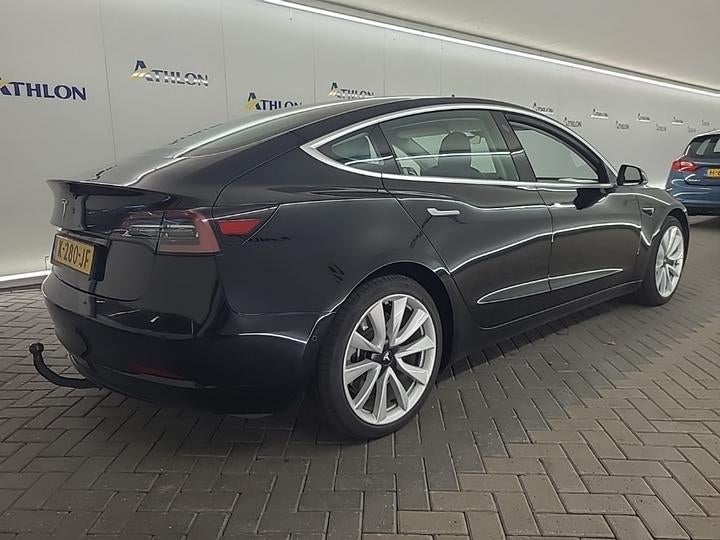 Tesla Model 3 Standard RWD Plus [ LFP ACCU+TREKHAAK+AUTOPILO, Auto's, Tesla, Automaat, Gebruikt, Zwart, Zwart