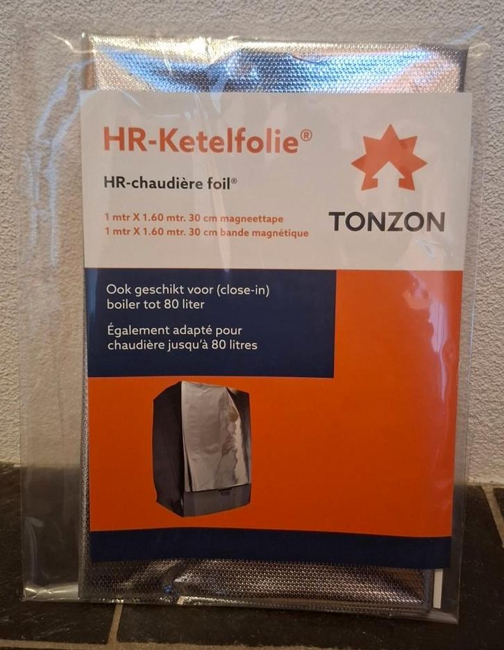 HR-Ketelfolie – Tonzon, Doe-het-zelf en Verbouw, Isolatie en Afdichting, Zo goed als nieuw, Overige materialen, 12 cm of meer