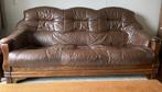 2 en 3zitsbank, Ophalen, Gebruikt, Leer, 150 tot 200 cm
