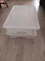 Ikea opbergbakken 78x56x18cm inclusief deksel (2 stuks), Doe-het-zelf en Verbouw, Ophalen, 75 tot 100 cm, Zo goed als nieuw, Minder dan 40 cm