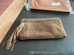 Cowboysbag suède leren portemonnee, Overige merken, Gebruikt, Bruin, Ophalen of Verzenden
