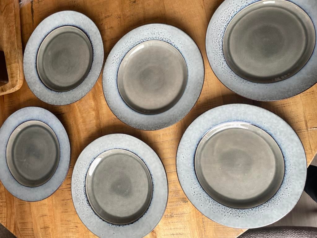 Riverdale dinerborden 6x 29cm, Ophalen, Zo goed als nieuw, Bord(en), Overige stijlen