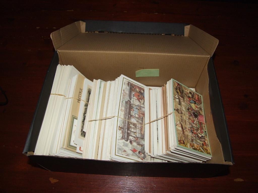 DOOS ANTON PIECK KAARTEN, Verzamelen, Gebruikt, Verzenden, Voor 1940, Prent