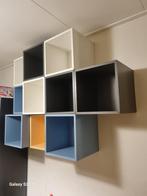 10 IKEA Eket kast met wandrail, Ophalen, Zo goed als nieuw, Minder dan 150 cm, Minder dan 100 cm