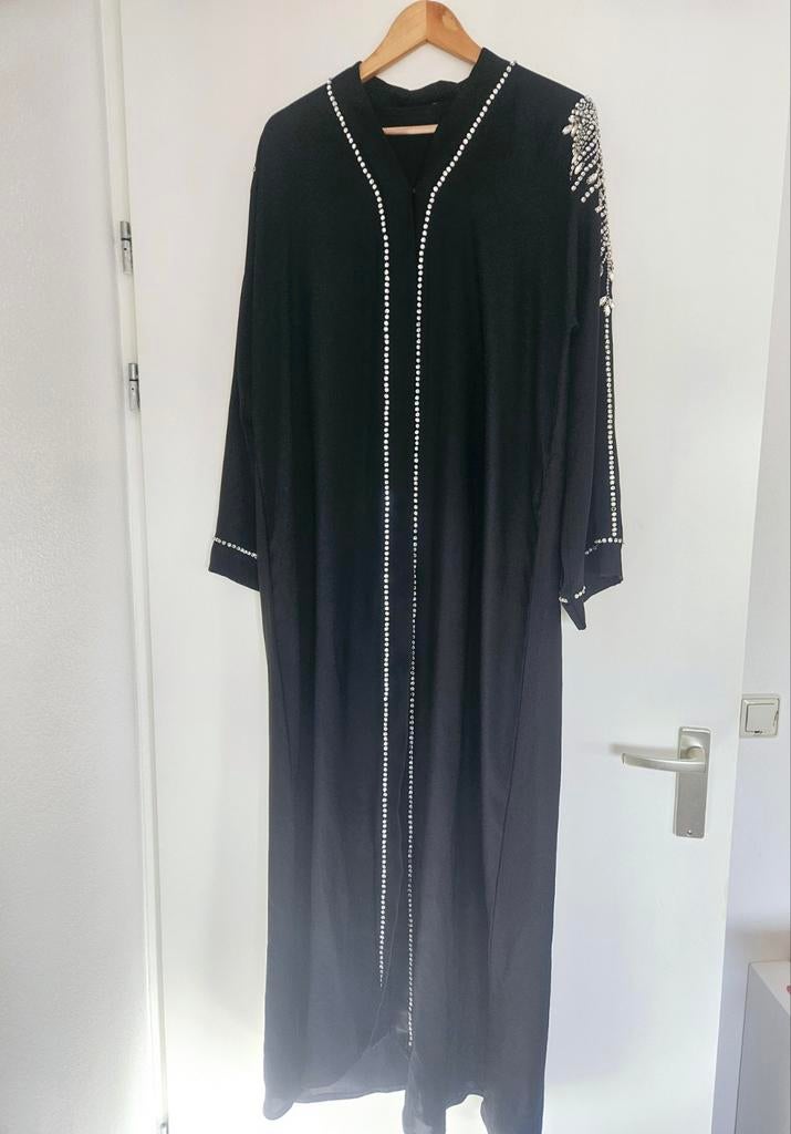 Prachtige Abaya uit Dubai met steenbewerking, Ophalen of Verzenden, Zo goed als nieuw, Overige typen