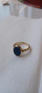 Ring 14 karaat Goud, Nieuw, Ophalen of Verzenden, 17 tot 18, Met edelsteen