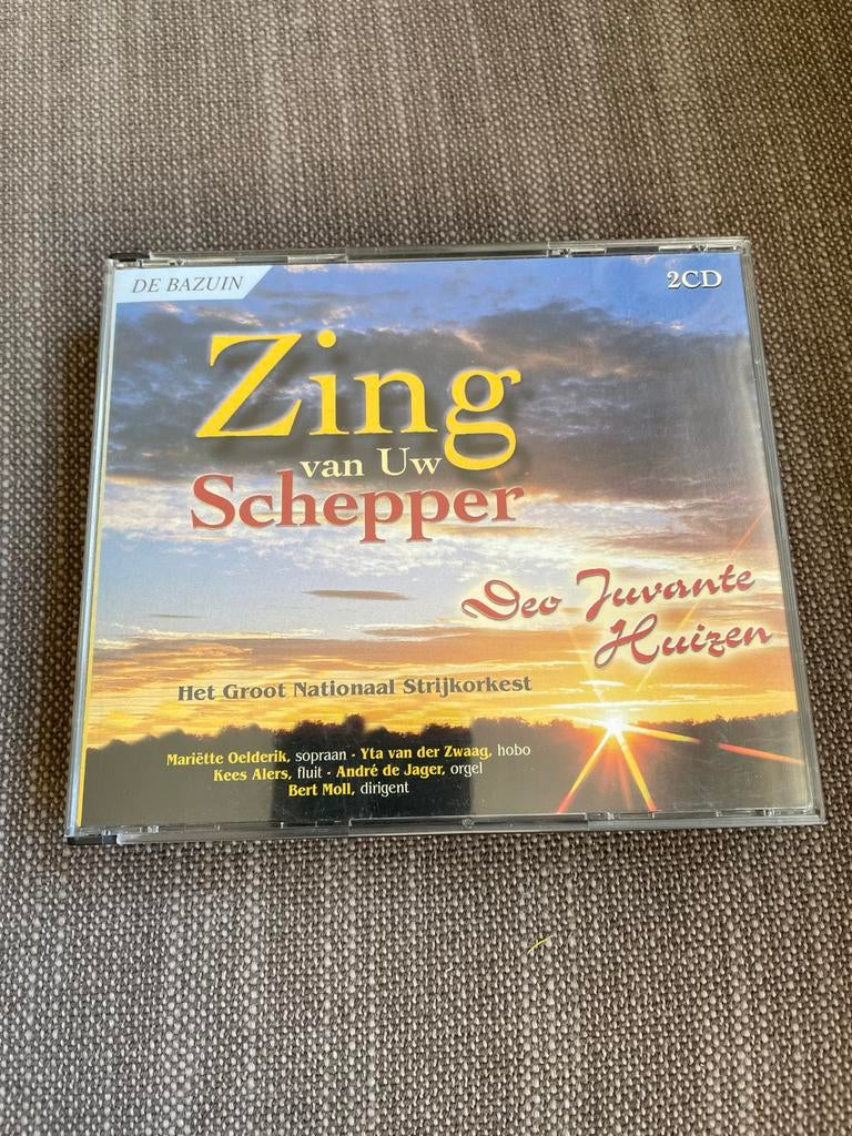 Zing van Uw Schepper - Deo Juvante Huizen (2CD), Ophalen of Verzenden, Zo goed als nieuw, Koren of Klassiek, Boxset