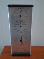 Vintage jaren 70 Barigo weerstation met o.a uurwerk, Ophalen of Verzenden, Gebruikt