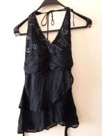 top , mt S , merk Wonder Woman , zwart , met laagjes en a, Kleding | Dames, Tops, Zwart, Ophalen of Verzenden, Gedragen, Maat 36 (S)