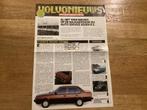 Volvo Nieuws Speciale Dealer Editie Assen Najaarsshow 1984, Ophalen of Verzenden, Gelezen, Volvo
