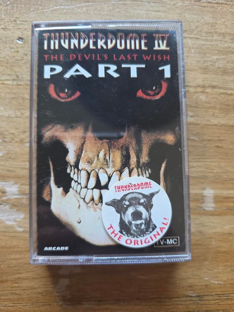 Thunderdome IV The Devil's Last Wish Part 1 cassette, Ophalen of Verzenden, Gebruikt, 1 bandje