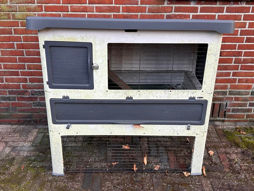 Ferplast konijnenhok, Dieren en Toebehoren, Ophalen, 90 cm of meer, Konijn, Hok