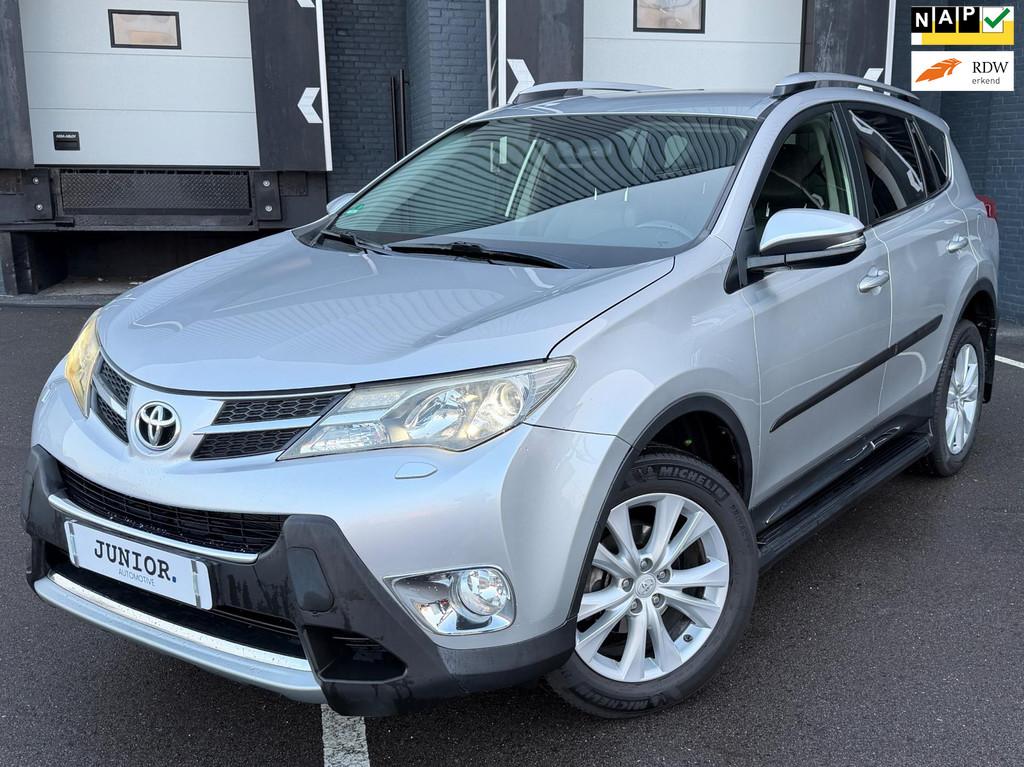 Toyota RAV4 2.0 Executive Business 4WD LEDER/STOELVERWARMING, Auto's, Toyota, Euro 5, Gebruikt, Zwart, 4 cilinders
