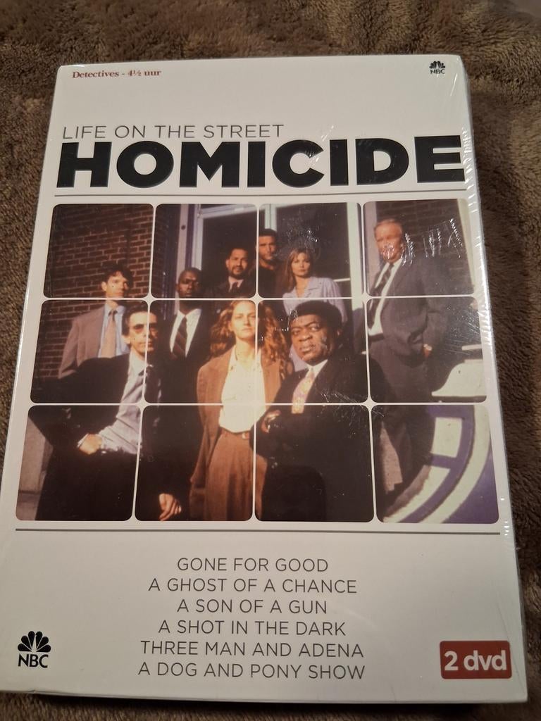 Homicide: Life on the Street - Seizoen 1 (2 DVD's) nieuw in, Vanaf 12 jaar, Ophalen of Verzenden, Nieuw in verpakking, Drama