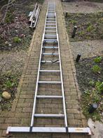 Aluminium ladder, Doe-het-zelf en Verbouw, Ladders en Trappen, Ophalen, Zo goed als nieuw, 4 meter of meer