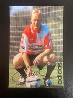 Oude Ronald Koeman kaart met handtekening, Ophalen of Verzenden, Zo goed als nieuw, Buitenlandse clubs