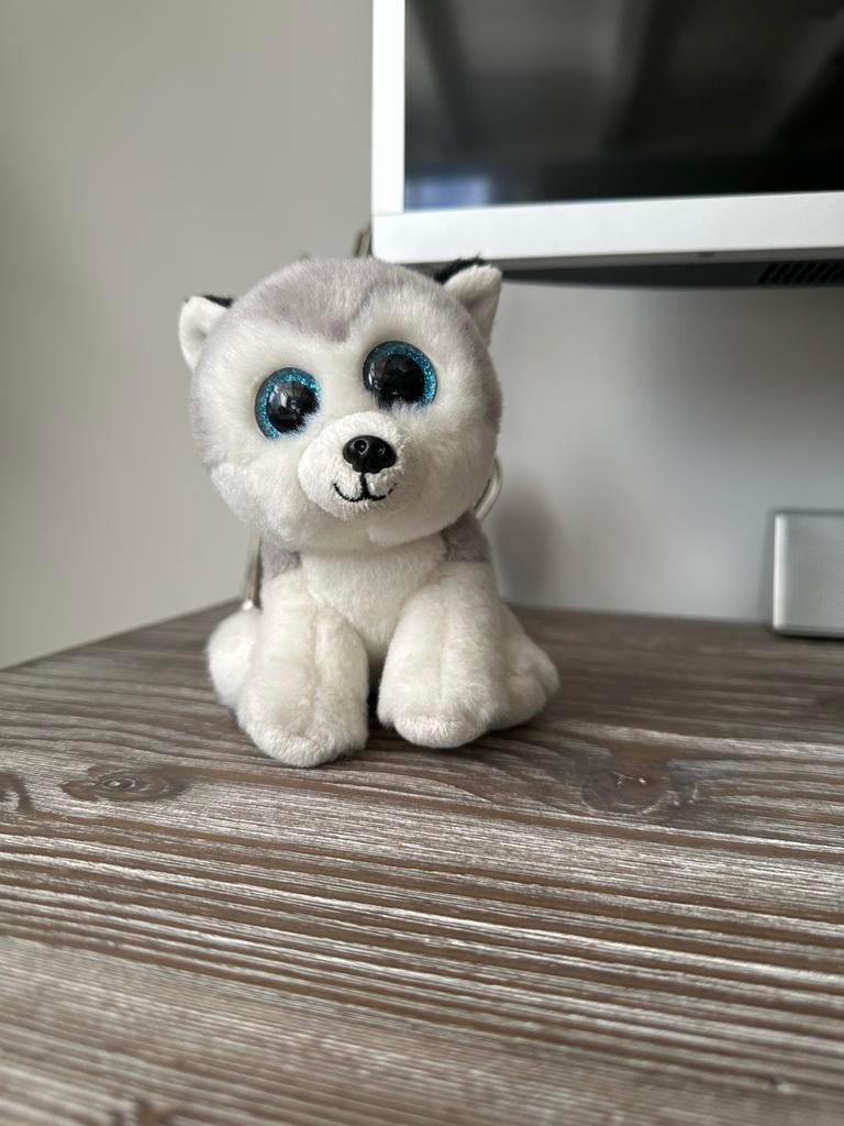 Schattige Bini Boo Husky Knuffel, Ophalen of Verzenden, Gebruikt, Hond