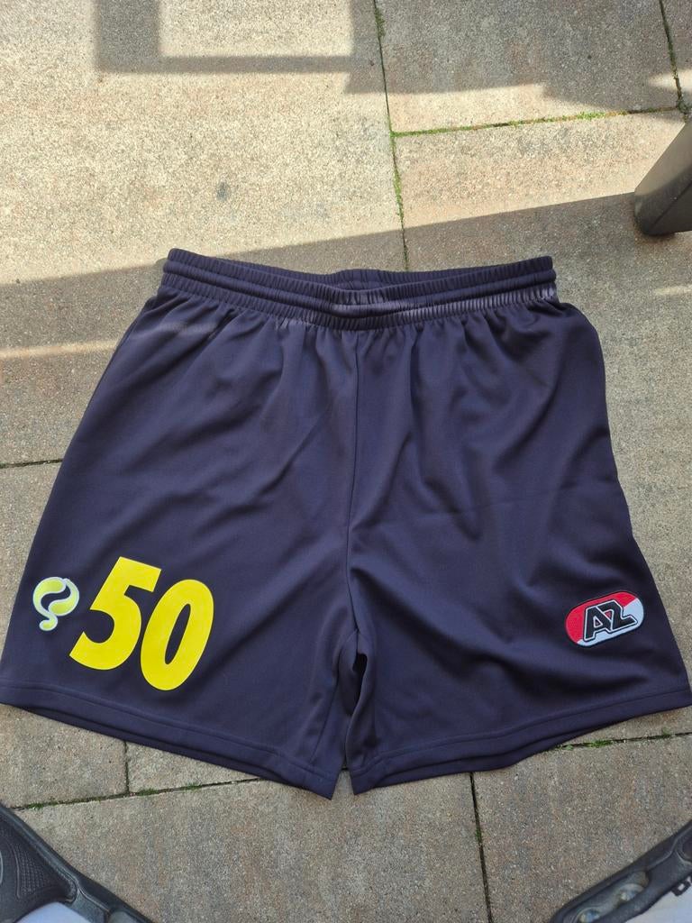 Donkerblauwe  AZ Europese spelersbroek met '50' opdruk, Onbekend, Blauw, Overige maten, Ophalen of Verzenden