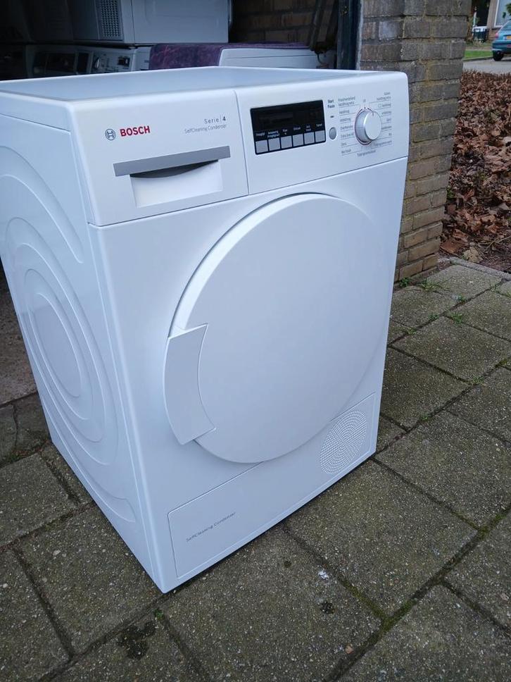 Warmtepompdroger Bosch serie4 8kg A++ nette staat!, Witgoed en Apparatuur, Wasdrogers, Refurbished, Overige typen, Voorlader, 8 tot 10 kg