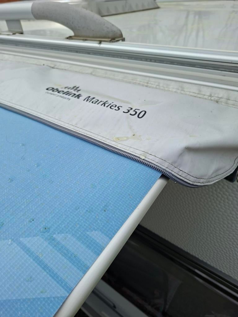 Zakluifel Obelink Markies 350 + zijwand rechts, Ophalen, Gebruikt, Overige merken