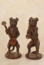 Leuk Beeld Hond, boxer met sax gitaar muziekinstrument, kado, Ophalen of Verzenden, Nieuw