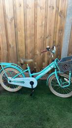 Blauwe cooper kinderfiets met voorrekje en kratje, Ophalen, Nieuw, Minder dan 16 inch