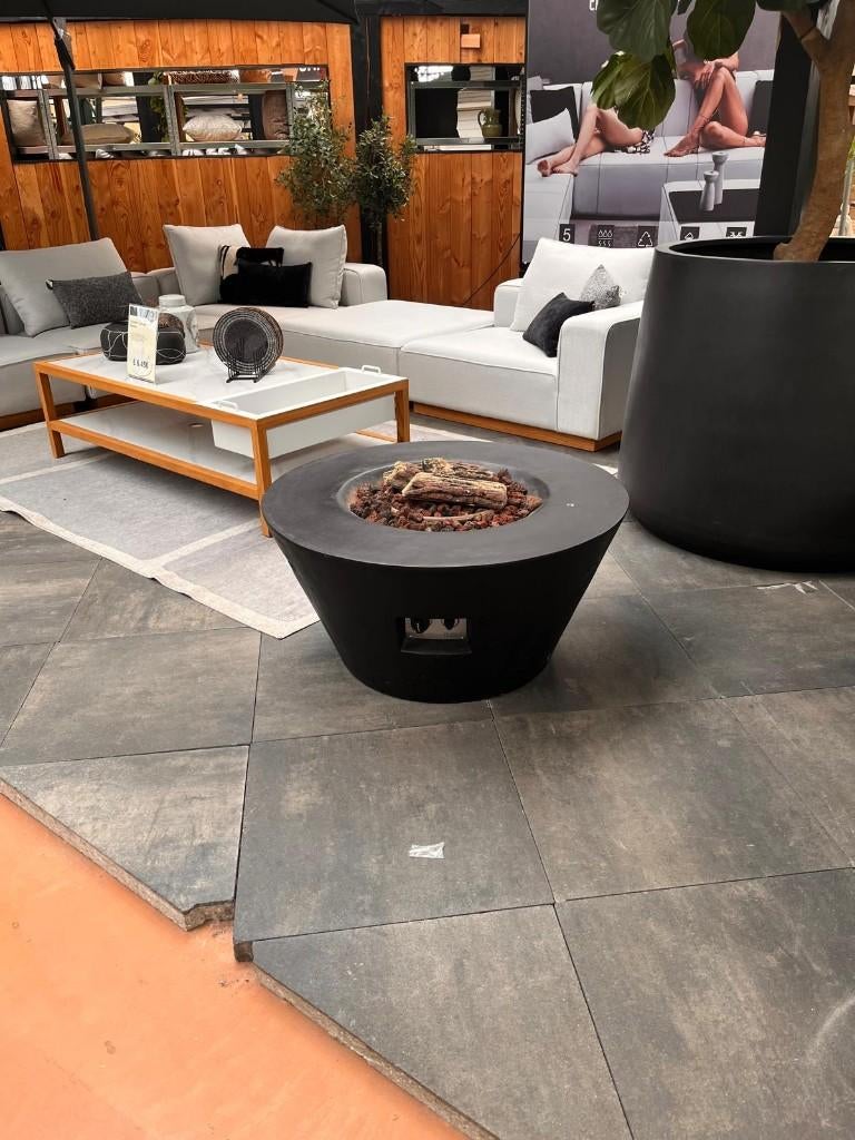 Happy Cocooning cone black, Tuin en Terras, Houtskoolbarbecues, Zo goed als nieuw, Ophalen