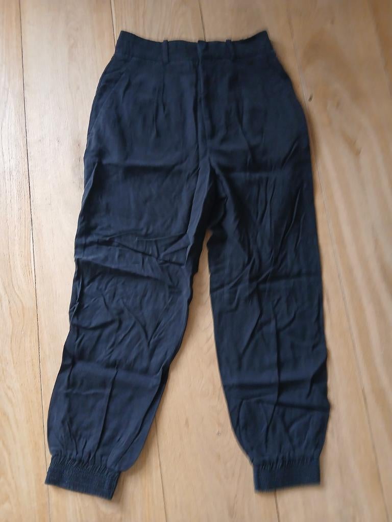 Zwarte Zara broek maat S, Ophalen of Verzenden, Zo goed als nieuw, Zwart, Lang