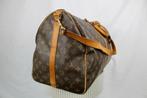 Louis Vuitton Keepall 55 Bandouliere - 1029, 40 tot 60 cm, 30 cm of meer, Gebruikt, Bruin