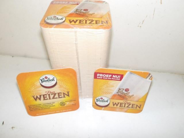 Grolsch viltjes (nr.10) Vol pak, Ophalen of Verzenden, Nieuw, Viltje(s), Grolsch