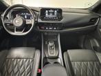 Nissan Qashqai 1.3 MHEV Xtronic Tekna Plus | BOSE-Audiosyste, Auto's, Adaptive Cruise Control, Met garantie (alle), Zwart, Leder