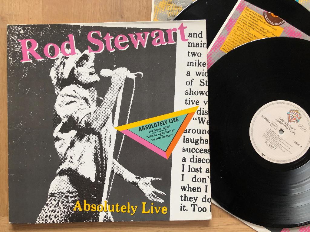 ROD STEWART - Absolutely live ( 2LP; NMINT ), Ophalen of Verzenden, Zo goed als nieuw, 12 inch, Poprock