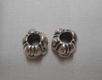 Pandora Set van 2 zilveren Journey Bead Charms nr.250, Verzenden, Pandora, Zo goed als nieuw, 2 of 3 bedels