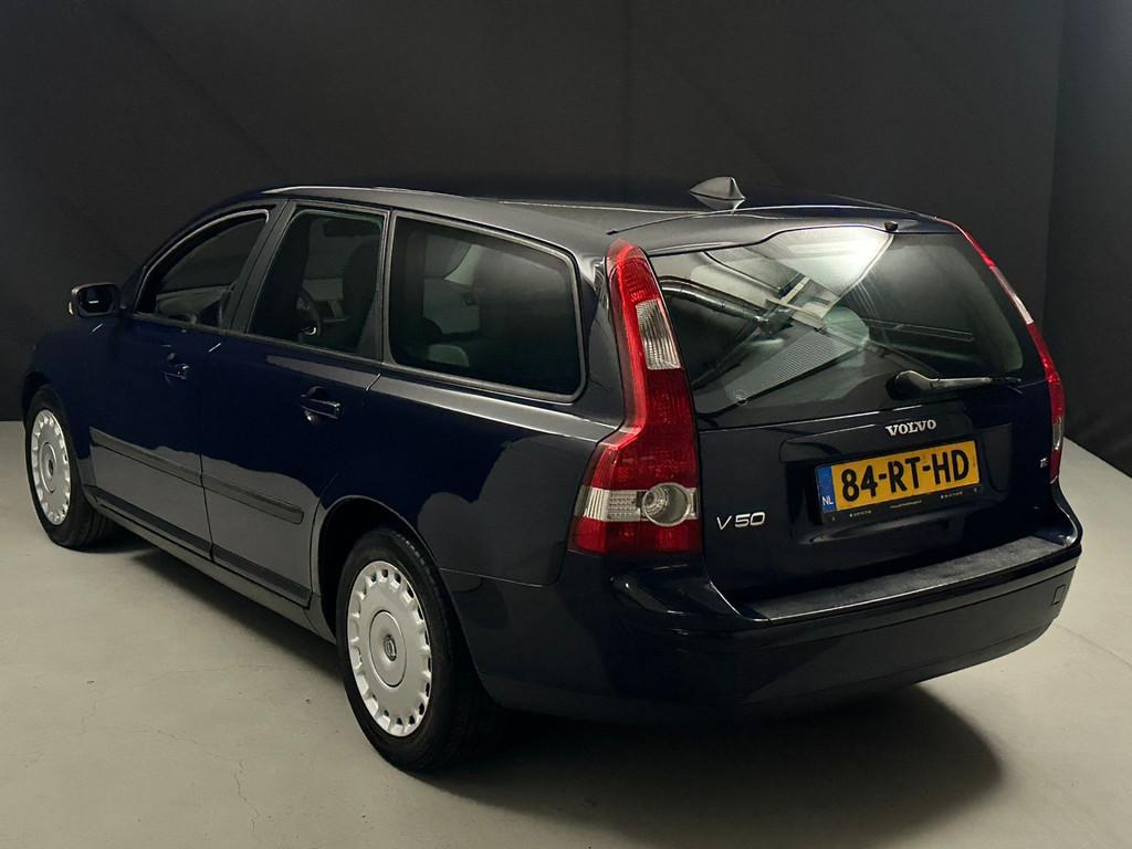 Volvo V50 1.8 *AC*CC* (bj 2005), Voorwielaandrijving, 4 cilinders, Blauw, 126 pk