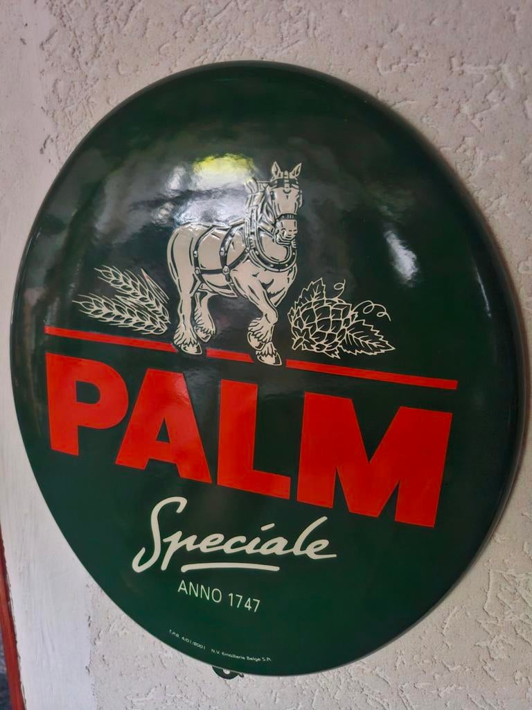 Vintage Palm Speciale Bier Reclamebord - Anno 1747, Ophalen of Verzenden