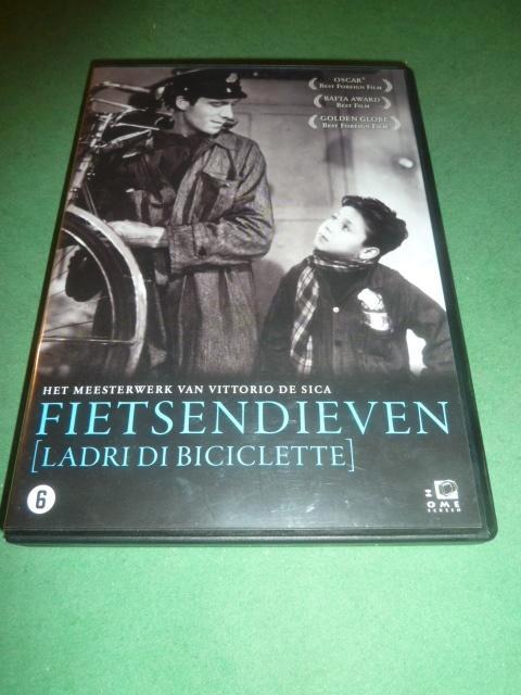 Fietsendieven Ladri di biciclette Vittorio de Sica dvd, Cd's en Dvd's, Dvd's | Filmhuis, Zo goed als nieuw, Italië, Alle leeftijden
