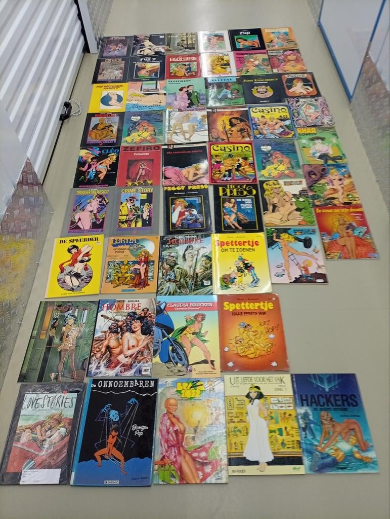 46 Sex stripboeken en 5 stuks hardcover.. voor de 18 plusser, Boeken, Strips | Comics, Meerdere comics, Ophalen of Verzenden, Europa