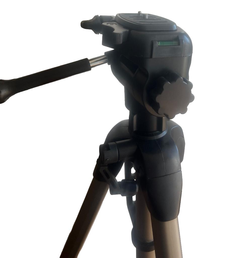 camera statief, Audio, Tv en Foto, Fotografie | Statieven en Balhoofden, Ophalen, Driepoot, Zo goed als nieuw, Minder dan 150 cm