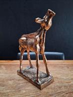 Gouden kalf ontw. Theo Mackaay brons bronzen beeld sculptuur, Antiek en Kunst, Ophalen