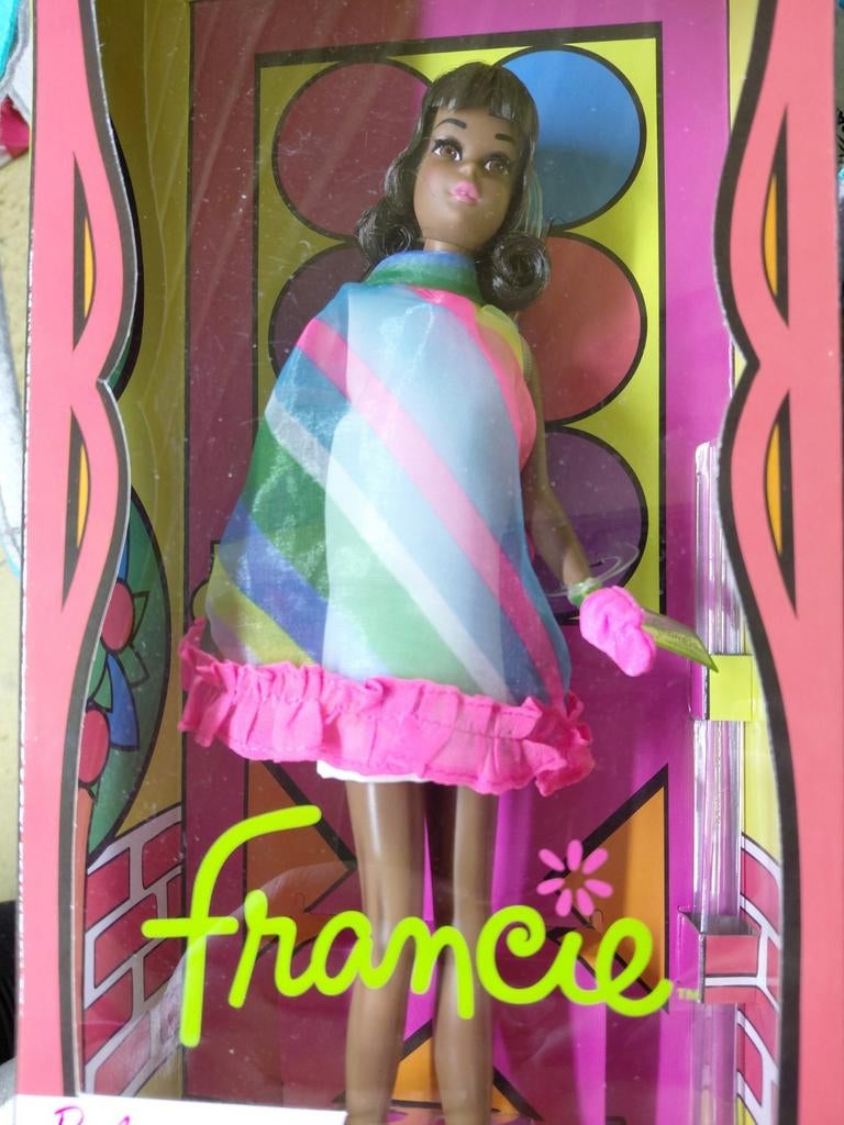 Barbie reproductie Black Francie, Verzamelen, Ophalen of Verzenden, Nieuw, Fashion Doll