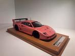 Ferrari f40 LM 1996 pink 60 pcs tecnomodel 1.18, Overige merken, Ophalen of Verzenden, A, A