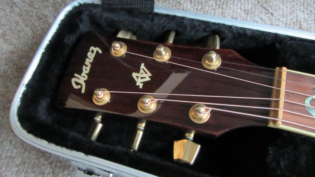 Ibanez Artwood AW-40CE-NT : elektrisch /akoestisch - i.g.st., Ophalen, Gebruikt, Western- of Steelstringgitaar, Met koffer