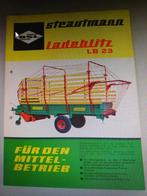 Gezocht  Strautmann Ladewagen  folders, Ophalen of Verzenden, Gelezen, Folder