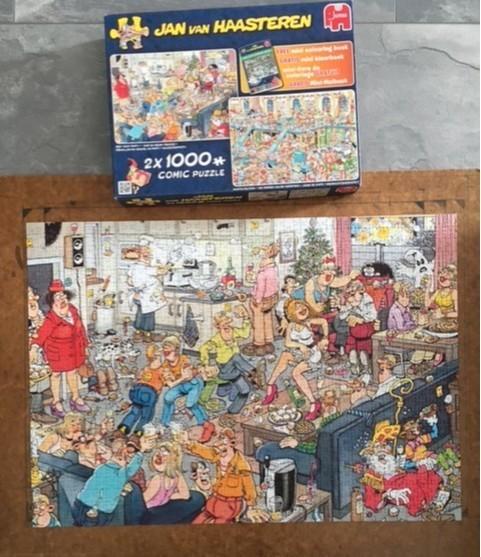 Jan van Haasteren Puzzels, Hobby en Vrije tijd, Denksport en Puzzels, Zo goed als nieuw, Legpuzzel, 500 t/m 1500 stukjes, Ophalen
