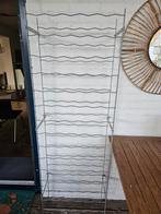 Wijnrek voor 80 flessen - Metaal, Ophalen, Gebruikt, 25 flessen of meer, Metaal